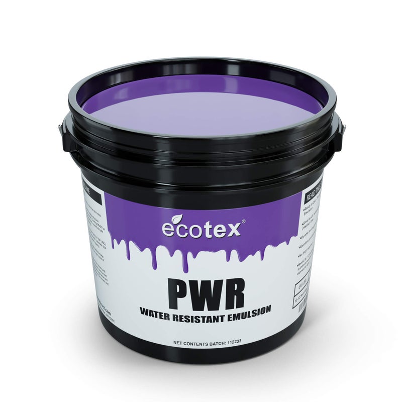 سكرين برينت دايركت مستحلب طباعة الشاشة من Ecotex PWR (ربع لتر - 32 أونصة.) مستحلب صور حساس مسبقًا للشاشات الحريرية والنسيج - لحبر البلاستيسول لطباعة الشاشة ومستلزمات طباعة الشاشة بالحبر المائي - Image 1